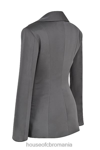îmbrăcăminte House of CB ailsa umbra cravata fata top X4F68723