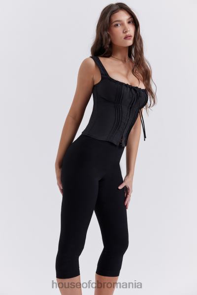 îmbrăcăminte House of CB chicca top negru X4F68679