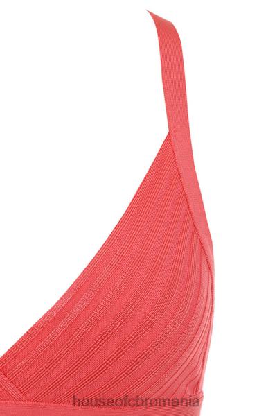 îmbrăcăminte House of CB jae coral bandage bralet top X4F68819