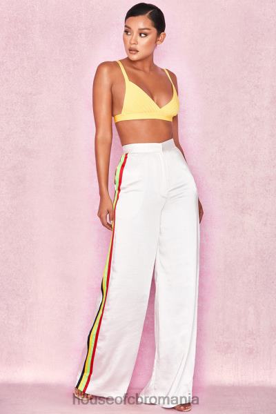 îmbrăcăminte House of CB jae galben bandaj bralet top X4F68817