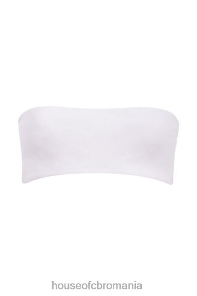 îmbrăcăminte House of CB top bandeau mix de in alb tanice X4F68805