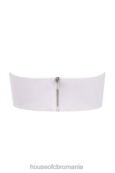 îmbrăcăminte House of CB top bandeau mix de in alb tanice X4F68805