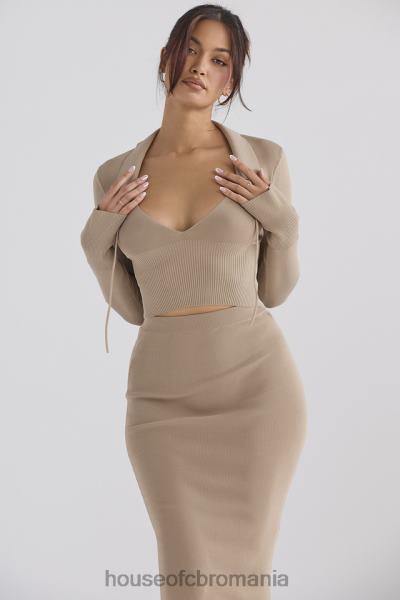 îmbrăcăminte House of CB top din tricot marianne camel X4F68687