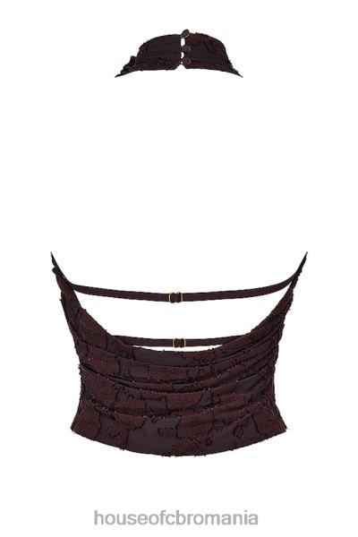 îmbrăcăminte House of CB top kyra cacao X4F68661