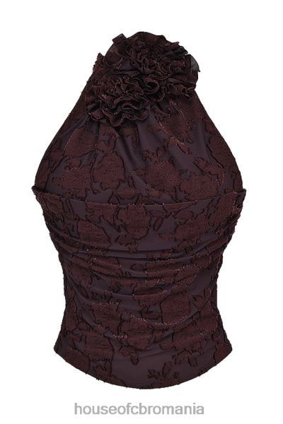 îmbrăcăminte House of CB top kyra cacao X4F68661