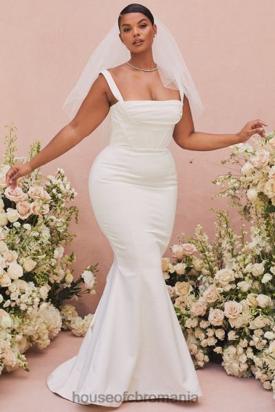 nunti House of CB rochie de mireasa corset balconette ivoire francoise - editie limitata X4F681161