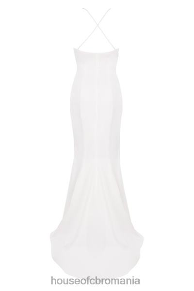 nunti House of CB rochie de mireasa cu bretele gigi ivory - editie limitata X4F681163