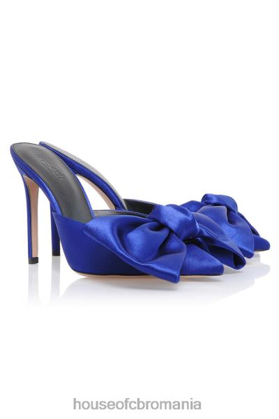 pantofi House of CB Mulți cu arc supradimensionat beaubelle albastru cobalt X4F681099