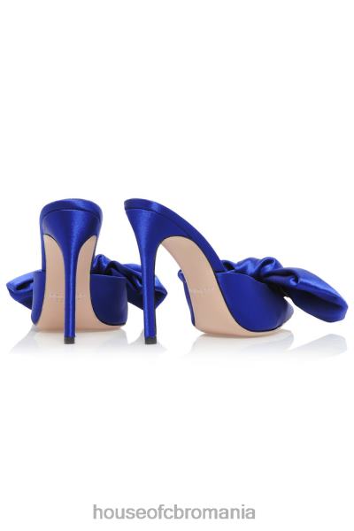 pantofi House of CB Mulți cu arc supradimensionat beaubelle albastru cobalt X4F681099