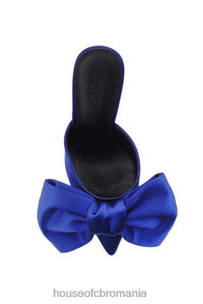 pantofi House of CB Mulți cu arc supradimensionat beaubelle albastru cobalt X4F681099
