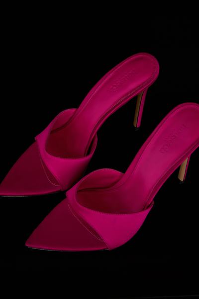 pantofi House of CB catâri cu toc înalt ascuțit bella roz X4F681073