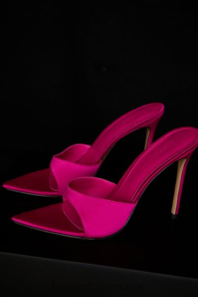 pantofi House of CB catâri cu toc înalt ascuțit bella roz X4F681073