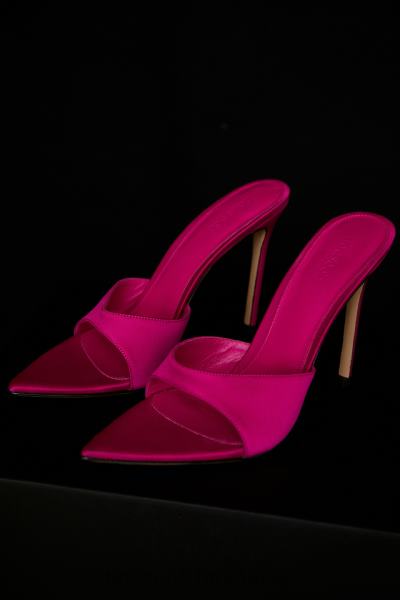 pantofi House of CB catâri cu toc înalt ascuțit bella roz X4F681073