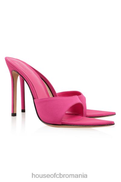 pantofi House of CB catâri cu toc înalt ascuțit bella roz X4F681073