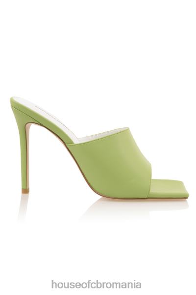 pantofi House of CB stăpână stânci scena de vis lime varf pătrat catâri X4F681074