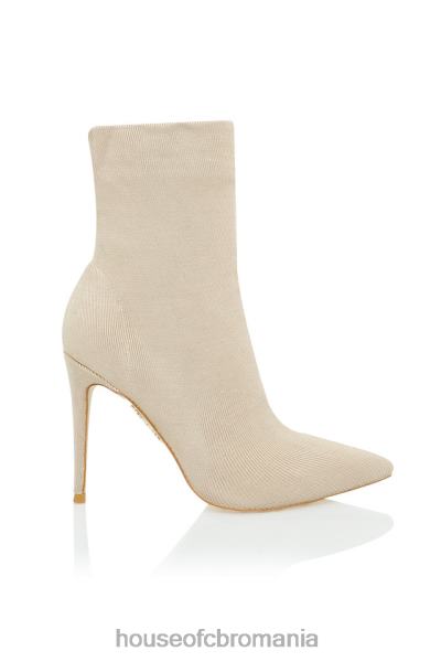 pantofi House of CB sakura stone bandage botine glezne coaste X4F681117