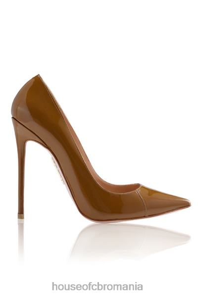 pantofi House of CB tocuri ascuțite din piele lăcuită paris de 5 pi X4F681128