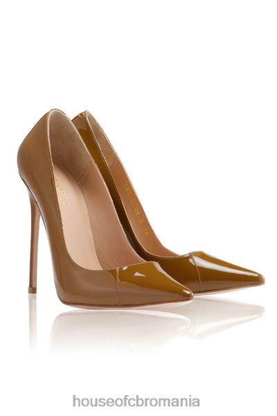 pantofi House of CB tocuri ascuțite din piele lăcuită paris de 5 pi X4F681128